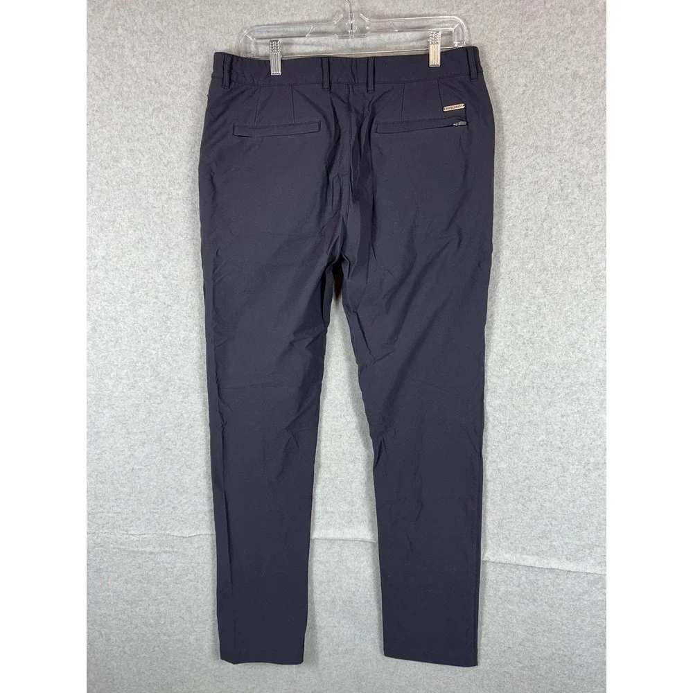 Twillory Pants Mens 32x34 Navy Blue Stretch Performance Tailored Fit Business